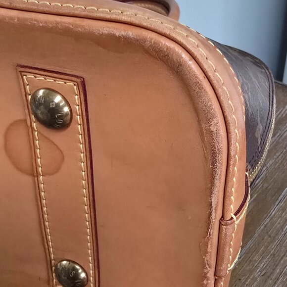 Alma PM New Model Brown Monogram Louis Vuitton Bag (year 2014) - Picture 13 of 16